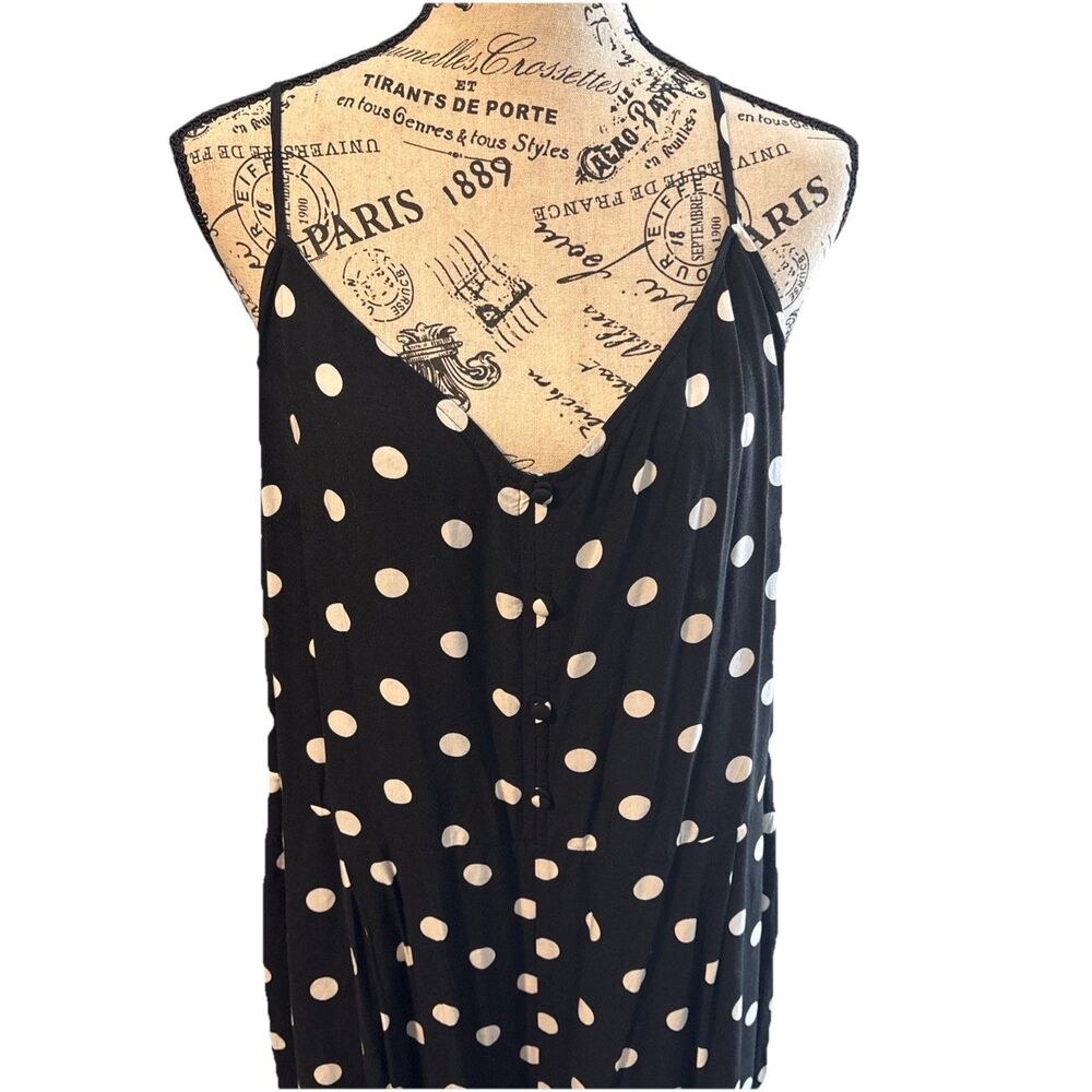 J Crew Size 16 Polkadot Summer Jumper Flare Cottagecore Boho Chic Coastal Lounge